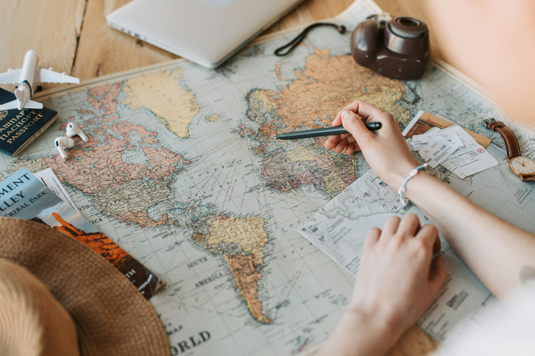Afstudeercadeaus voor wereldreizigers