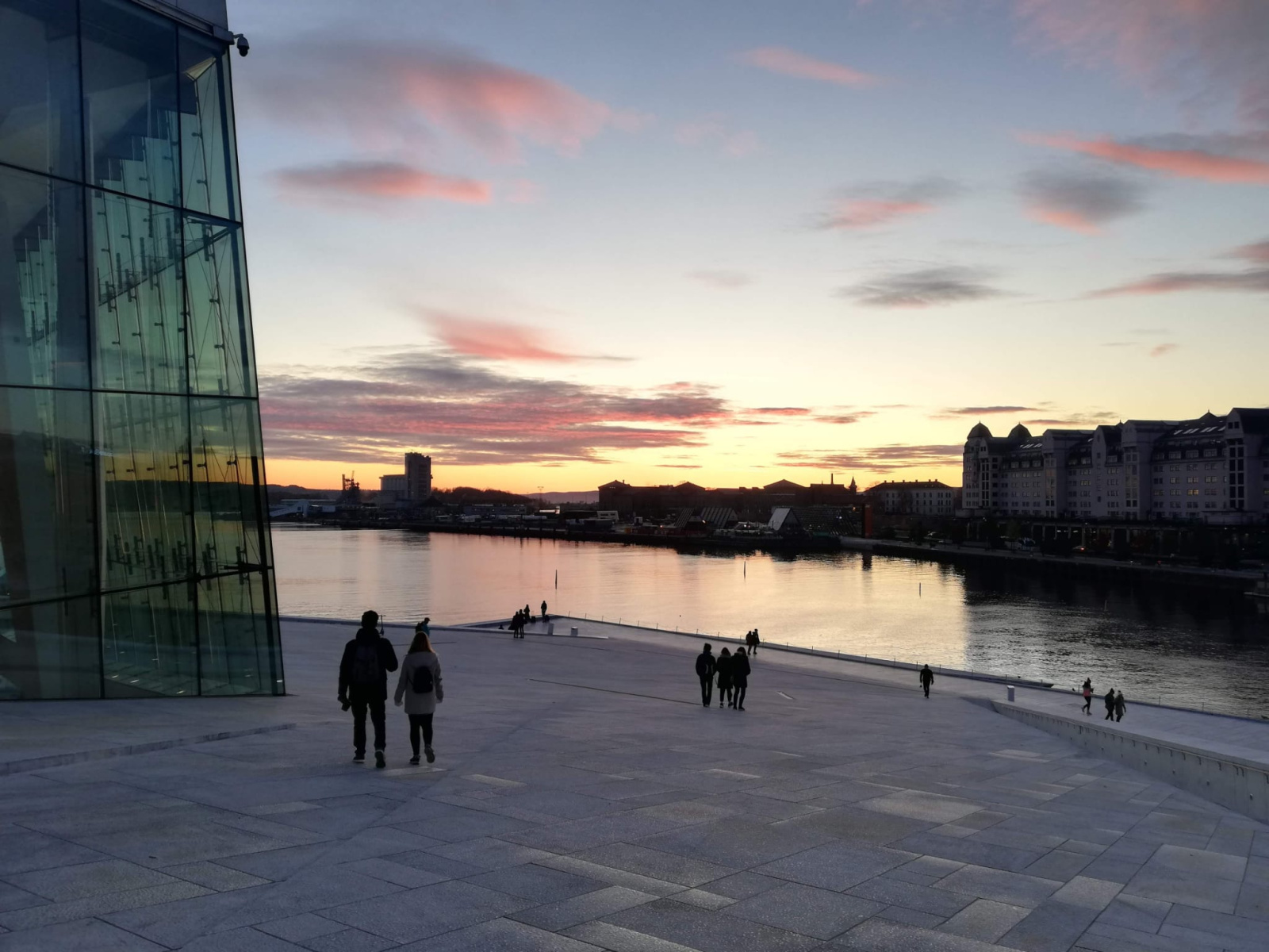 Operahuis in Oslo, Noorwegen