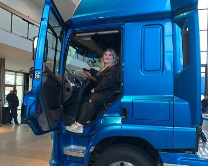 Mandy vrachtwagenchauffeur